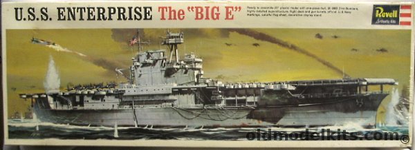 Revell 1/490 USS Enterprise 'The Big E' CV-6, H378 plastic model kit